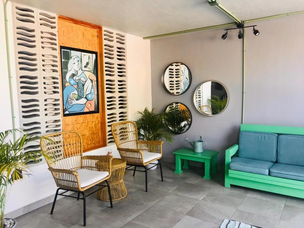 Hotel "Casa Mangata" Puerto Arista Bagian luar foto